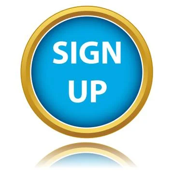 Sign up button Stock Illustration