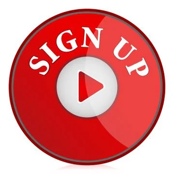 Sign up button Stock Illustration