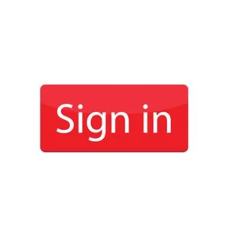 Sign in button. website element. website icon. channel sign in,  subscribe  i Stock Illustration