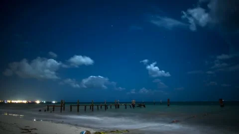 A sign on a cloudy day Stock Footage 156015941