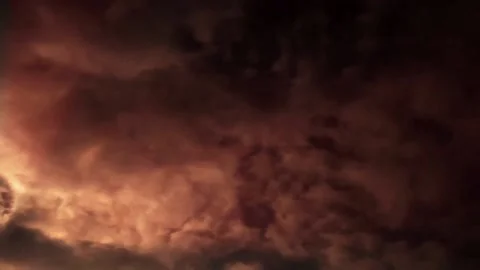 A sign on a cloudy night 库存影片 157753391