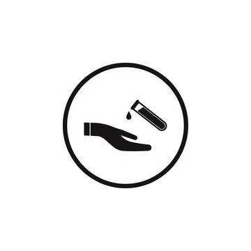 Sign dangerously chemical elements icon. Element of danger signs icon. Premium Stock Illustration