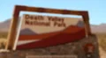 Sign of Death Valley HD Footage