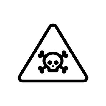 Sign of defeat by the current icon vector. Isolated contour symbol illustrati Illustrazione stock