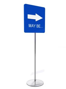 Sign direction Stock Illustration