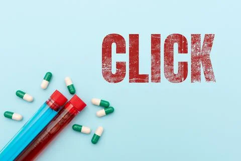 Sign displaying Click. Business idea Act of pressing a button on a mouse similar Stock Photos