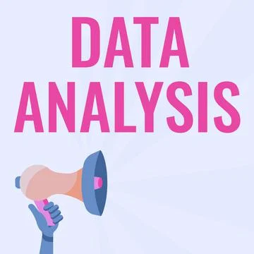 Sign displaying Data Analysis. Internet Concept Business intelligence and Stock Illustration