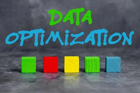 Sign displaying Data Optimization. Business idea process that prepares the Foto stock