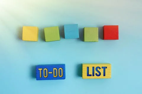 Sign displaying To do List. Internet Concept a list of tasks to complete and Stock Photos