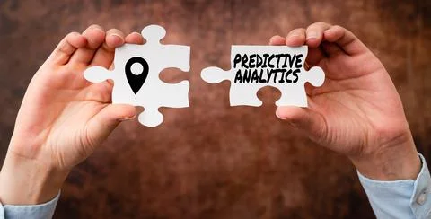 Sign displaying Predictive Analytics. Business approach Optimize Collection Stock Photos