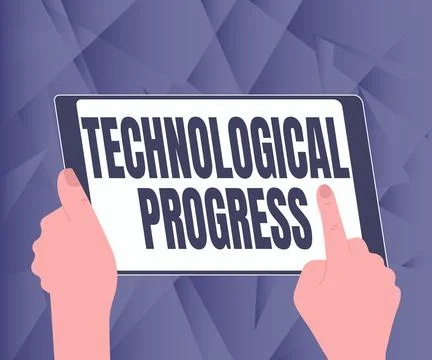 Sign displaying Technological Progress. Business overview overall Process of Stock Illustration