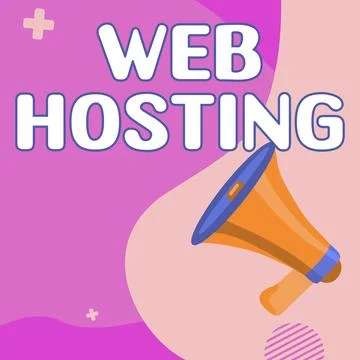 Sign displaying Web Hosting. Internet Concept The activity of providing storage Stock Illustration