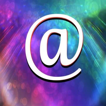 Sign e-mail Stock Illustration