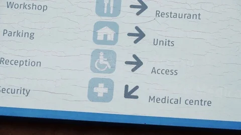 Sign Stock Footage 89699975