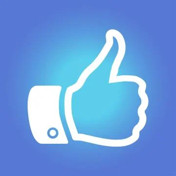 Like sign icon Stock Illustration