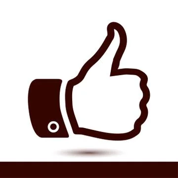 Like sign icon. Stock Illustration