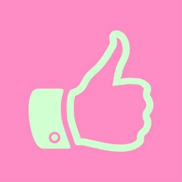 Like sign icon. Stock Illustration