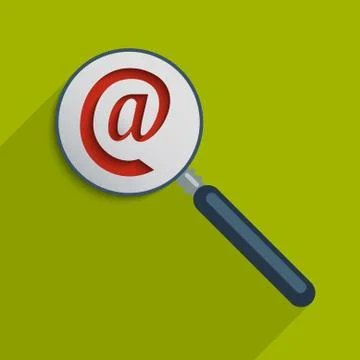 At sign Stock Illustration