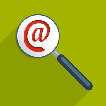 At sign Stock Illustration