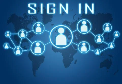 Sign in Stock Illustration