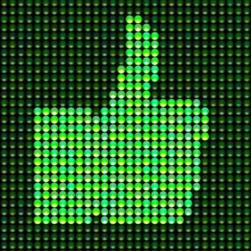 Sign like Stock Illustration