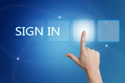 Sign in Stock Illustration