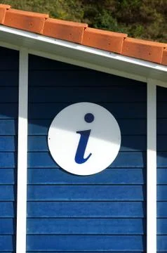 Sign information Stock Photos