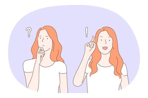 Sign language, gestures, hands communication concept Illustrazione stock