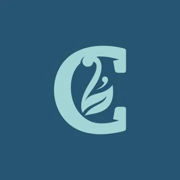Sign the letter c Stock Illustration