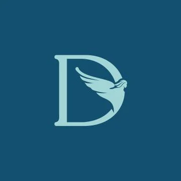 Sign the letter d Stock Illustration