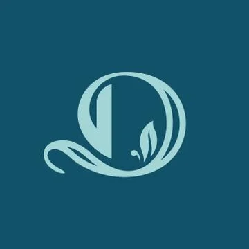 Sign the letter d Stock Illustration