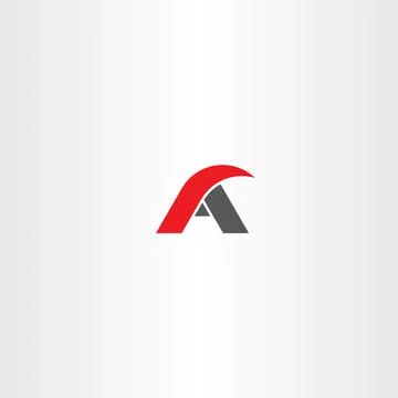 Sign a letter vector logo a icon logotype element symbol Stock Illustration