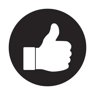 Like sign logo. Stock Illustration