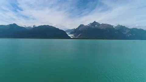 A sign with a mountain in the background Stock Footage 155465188