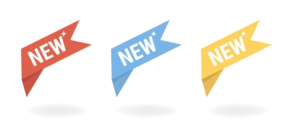 Sign New. Vector. Stock Illustration