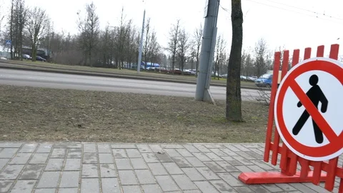 Sign no entry Stock Footage 103240050