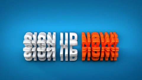 Sign up now! Stock Footage 332645119