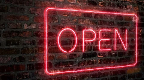 Sign open 스톡 동영상 7731425