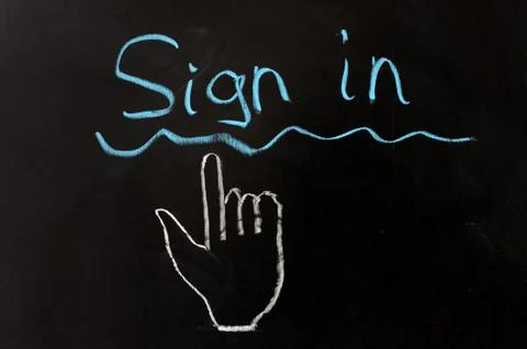 Sign in Stock Photos