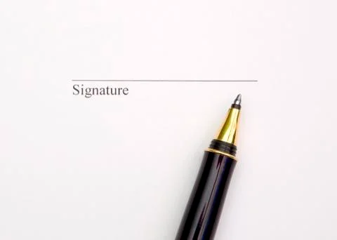 Sign, please Stock Photos