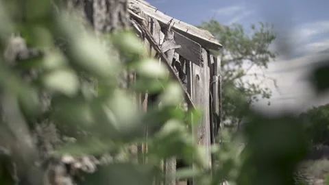 A sign on a pole Video stock 156015598