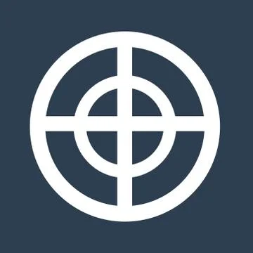 A sign on a pole Stock Illustration