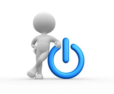 Sign power Stock-Illustration