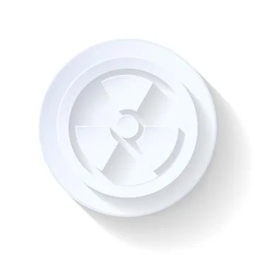 Sign radiation Stock Illustration