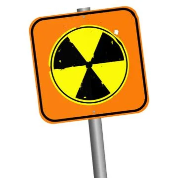 Sign of radiation Stock Illustration