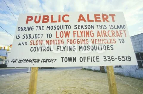 A sign that reads Public alert Stock Photos