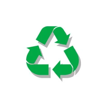 Sign of recycling. Stock Illustration