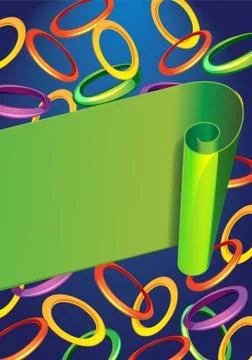 Sign to represent for your design Stock Illustration