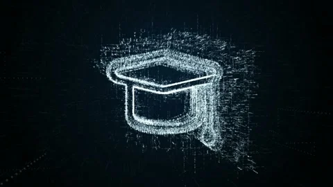 Sign Science logo, design consisting of digit code and symbol Stock Footage 87148439