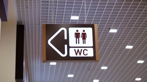 Sign in shopping centre Video stock 83932746